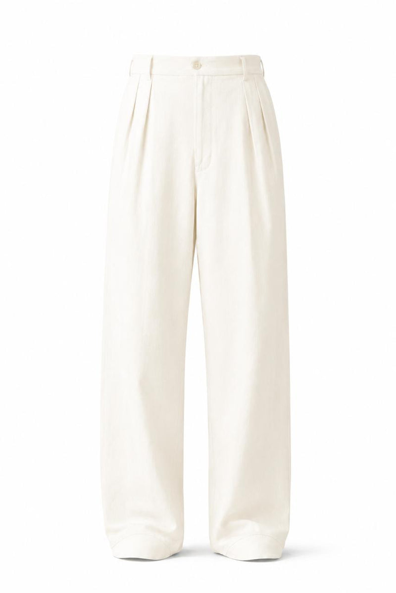 Men Pleated Pants
